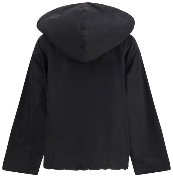 Barbour Barbour Black Cotton Rain Coat Zwart