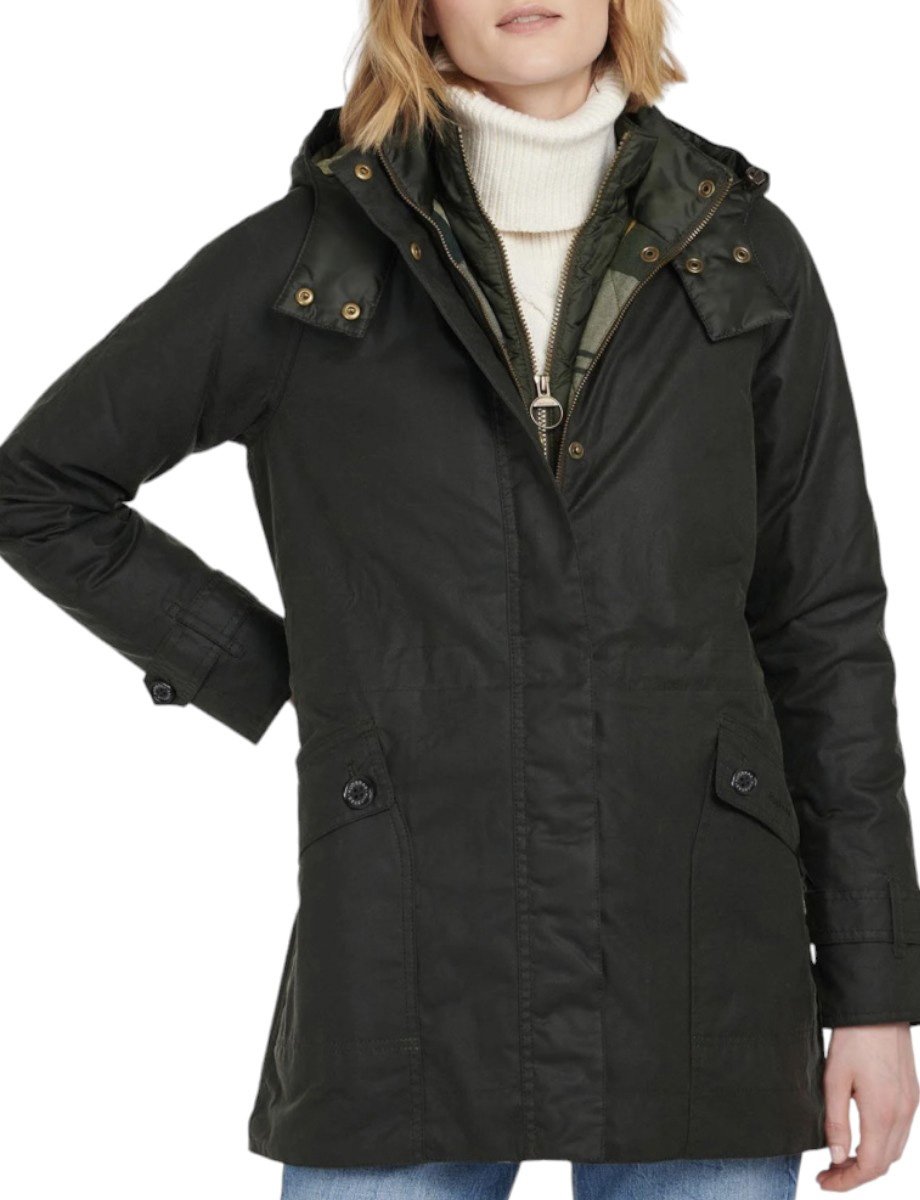 Barbour Parka Cannish Sage Acient LWX1179 SG51 Barbour femme Divers