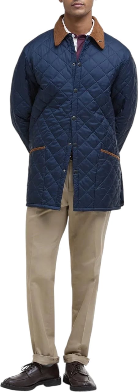Barbour Veste matelassé Liddesdale navy 30th anniversaire MQU1816 NY71 Barbour homme Divers