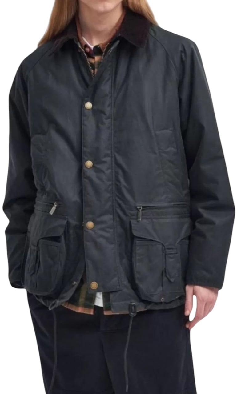 Barbour Veste waxée Beaufort modified sauge Barbour Homme MWX2336 SG51 Divers