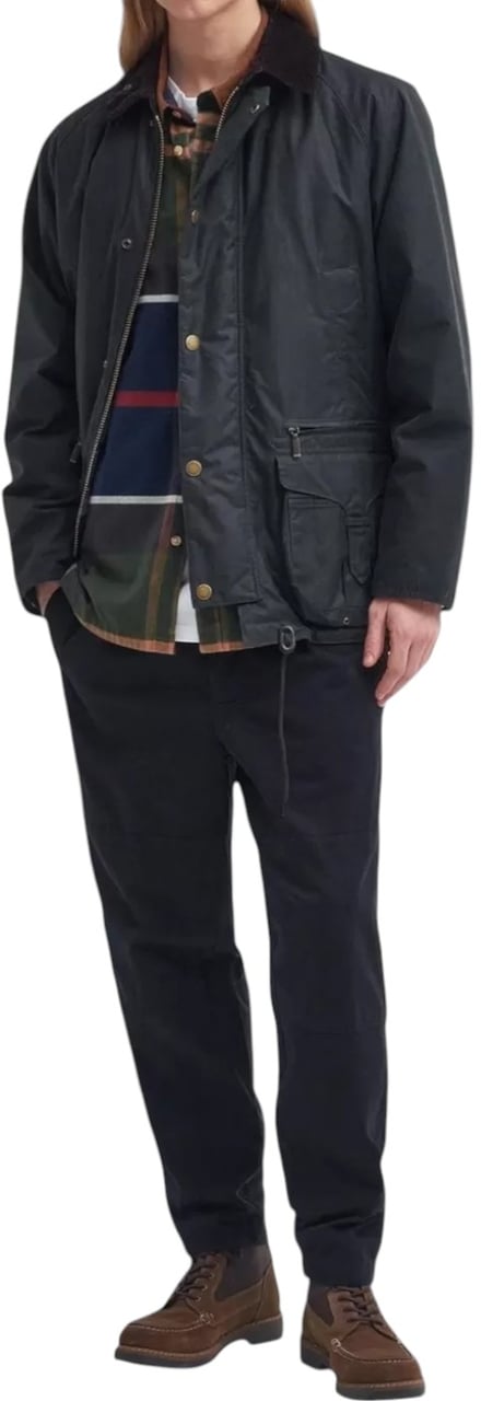 Barbour Veste waxée Beaufort modified sauge Barbour Homme MWX2336 SG51 Divers