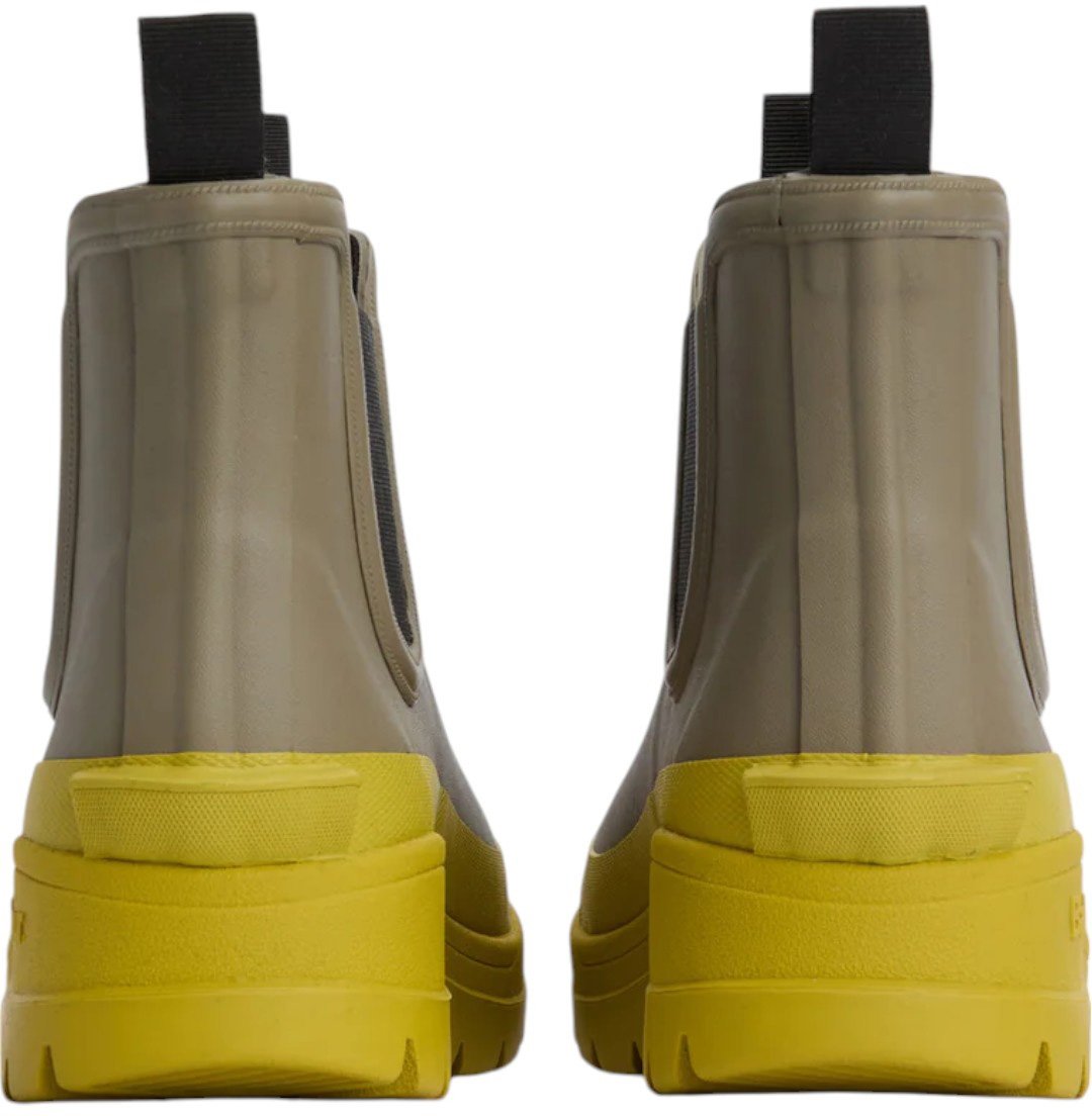 Barbour Boots Nimbus Chelsea Welly bi color caoutchouc vert jaune LRF0099 GN72 Barbour Femme Divers