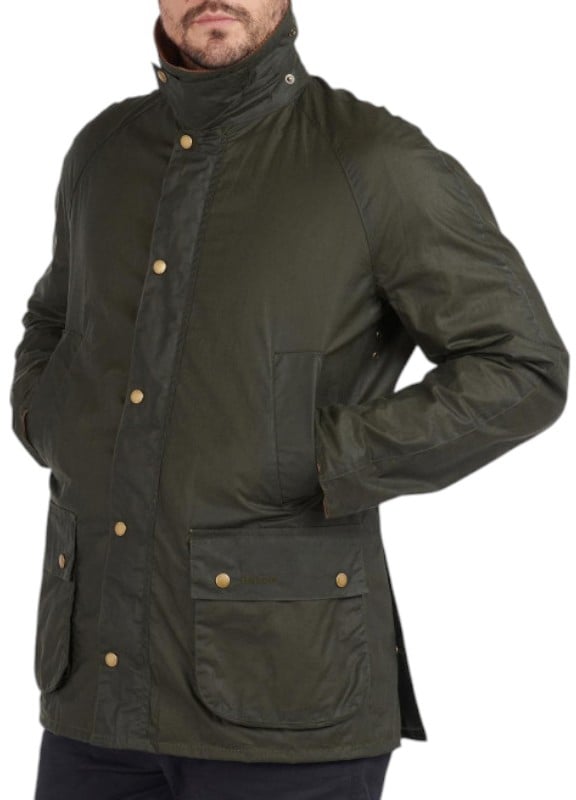 Barbour Veste Ashby Vert Archive Olive waxée MWX1377 OL51 Barbour Homme Divers