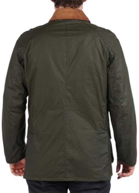 Barbour Veste Ashby Vert Archive Olive waxée MWX1377 OL51 Barbour Homme Divers