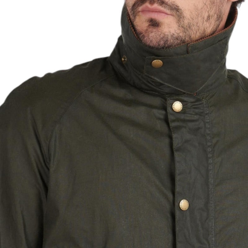 Barbour Veste Ashby Vert Archive Olive waxée MWX1377 OL51 Barbour Homme Divers