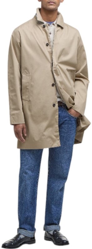 Barbour Trench beige Rokig Waterproof MWB0856 ST71 Barbour Homme Beige