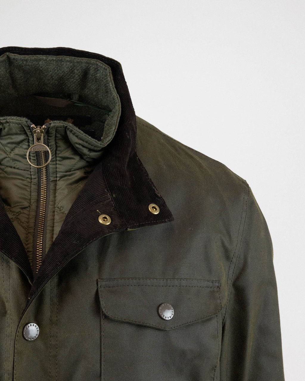 Barbour Coats Olive Donkergroen