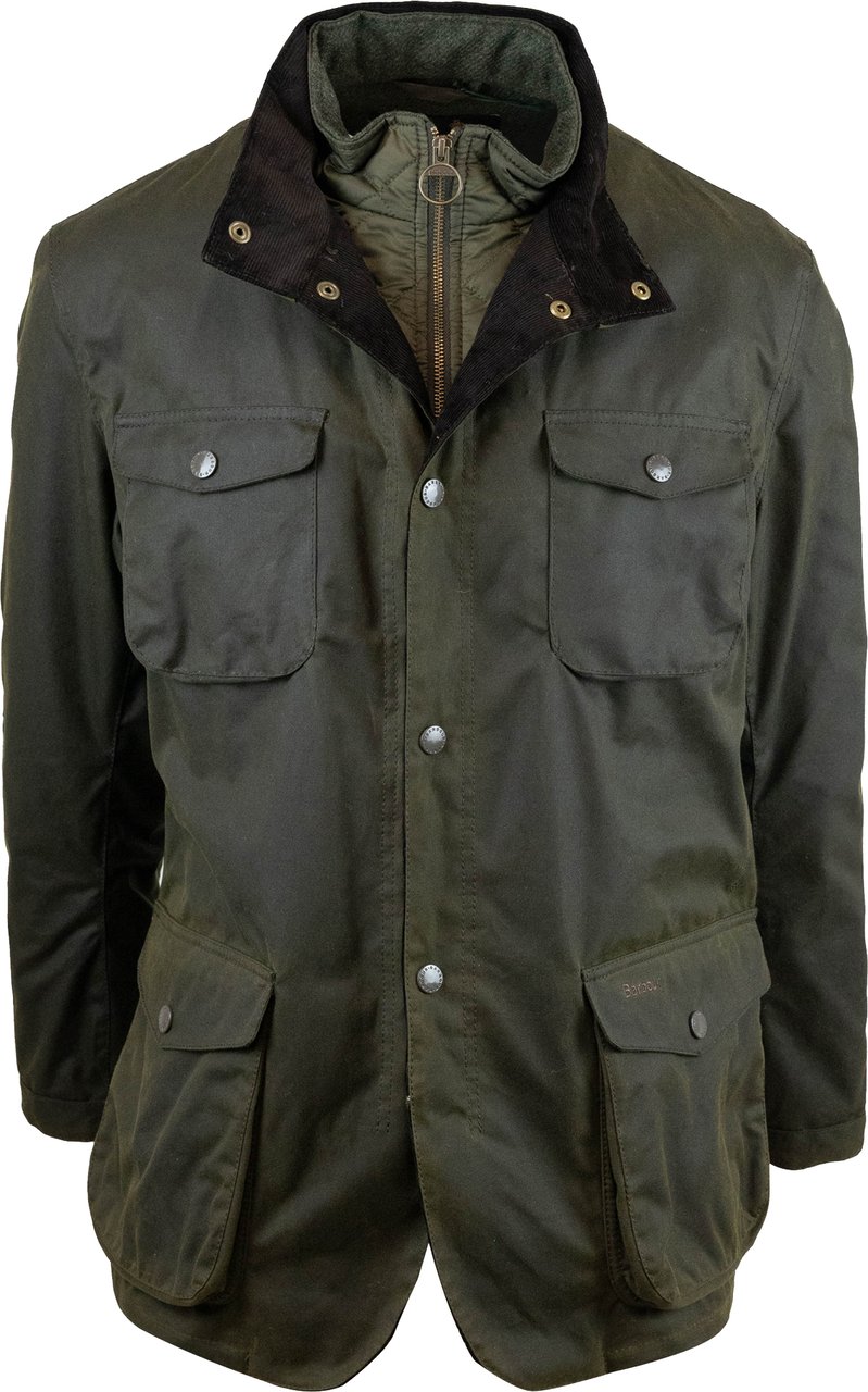 Barbour Coats Olive Donkergroen