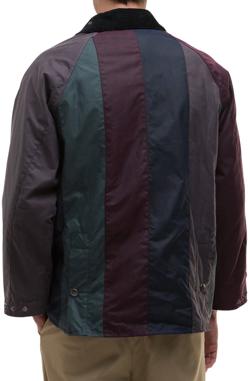 Barbour Veste Bedale rayée wax multico Barbour by Paul Smith homme femme MWX2518 MI11 Divers