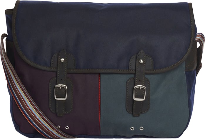 Barbour Sac postier rayé multi Night Sky Barbour by Paul Smith homme femme UBA0761NY94 Divers