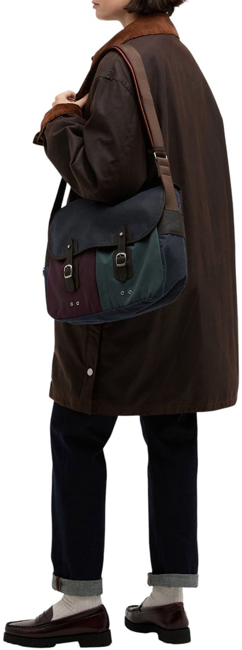 Barbour Sac postier rayé multi Night Sky Barbour by Paul Smith homme femme UBA0761NY94 Divers