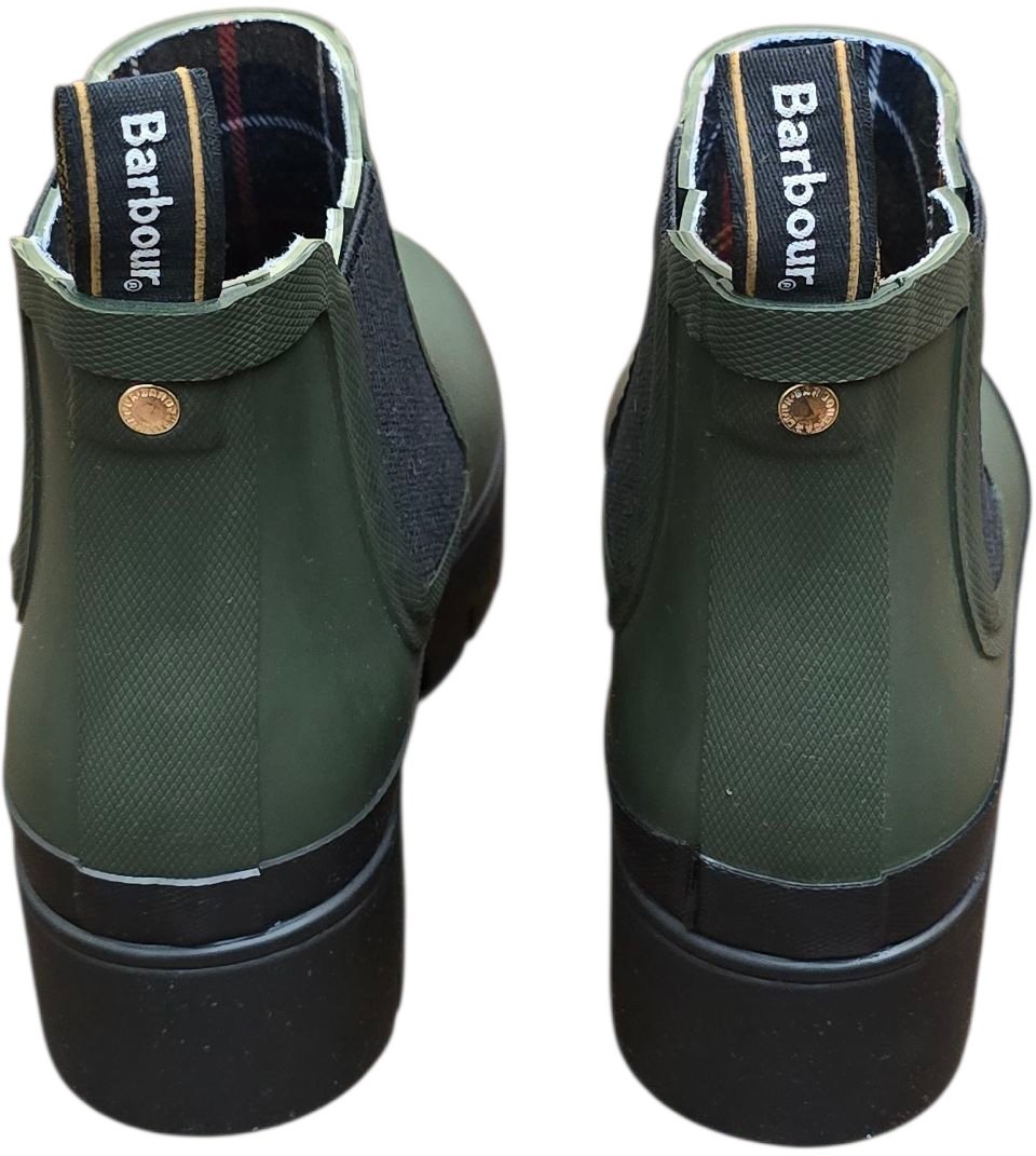 Barbour Boots caoutchouc olive Halton Barbour femme LRF0100 OL12 Divers