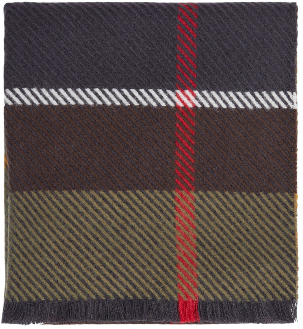 Barbour Echarpe fine tartan vert bleu classique Blair Barbour femme homme LSC0308 TN11 Divers