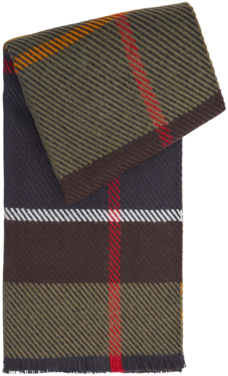 Barbour Echarpe fine tartan vert bleu classique Blair Barbour femme homme LSC0308 TN11 Divers