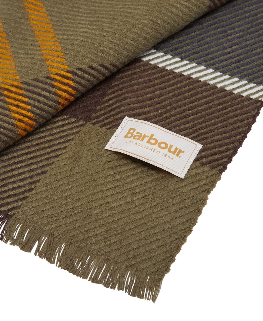 Barbour Echarpe fine tartan vert bleu classique Blair Barbour femme homme LSC0308 TN11 Divers