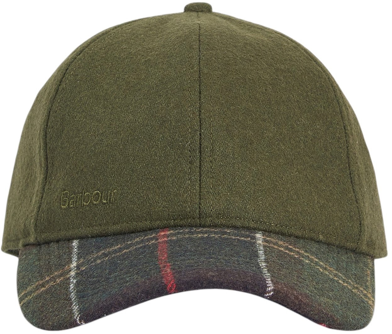 Barbour Casquette uni vert visière tartan vert Roker Barbour homme MHA0815 GN55 Divers
