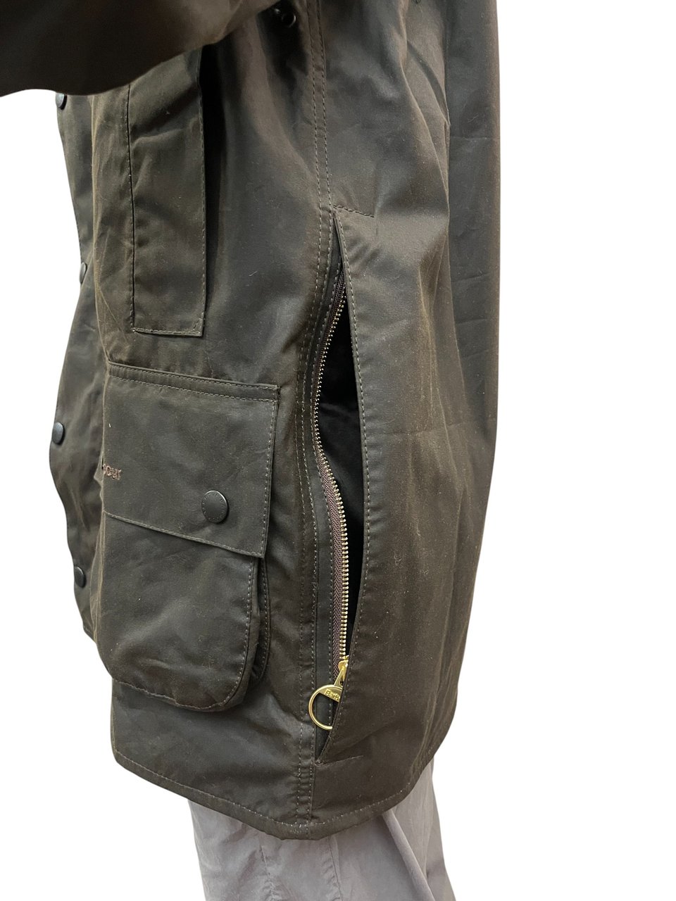 Barbour Veste Beaufort waxée Olive Barbour Homme MWX0002 OL71 Divers