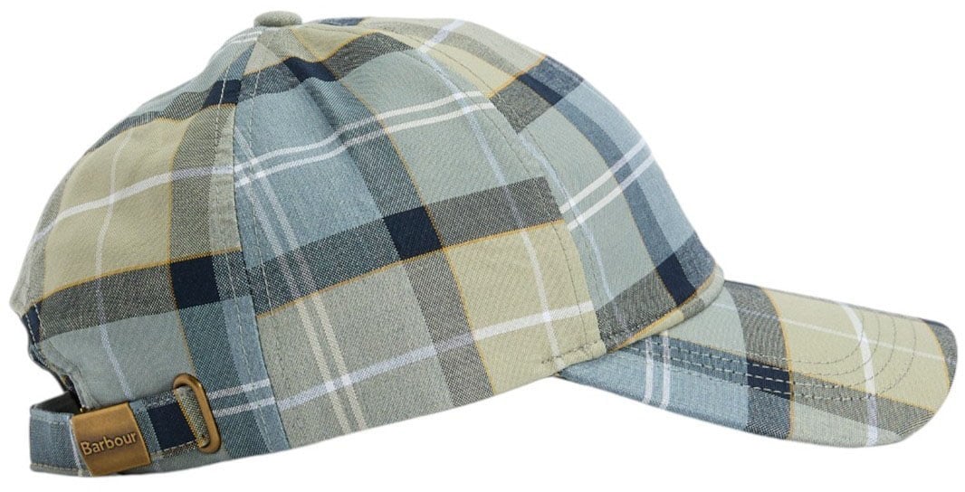 Barbour Casquette tartan bleu Barbour Homme Femme MHA0617 TN37 Blauw