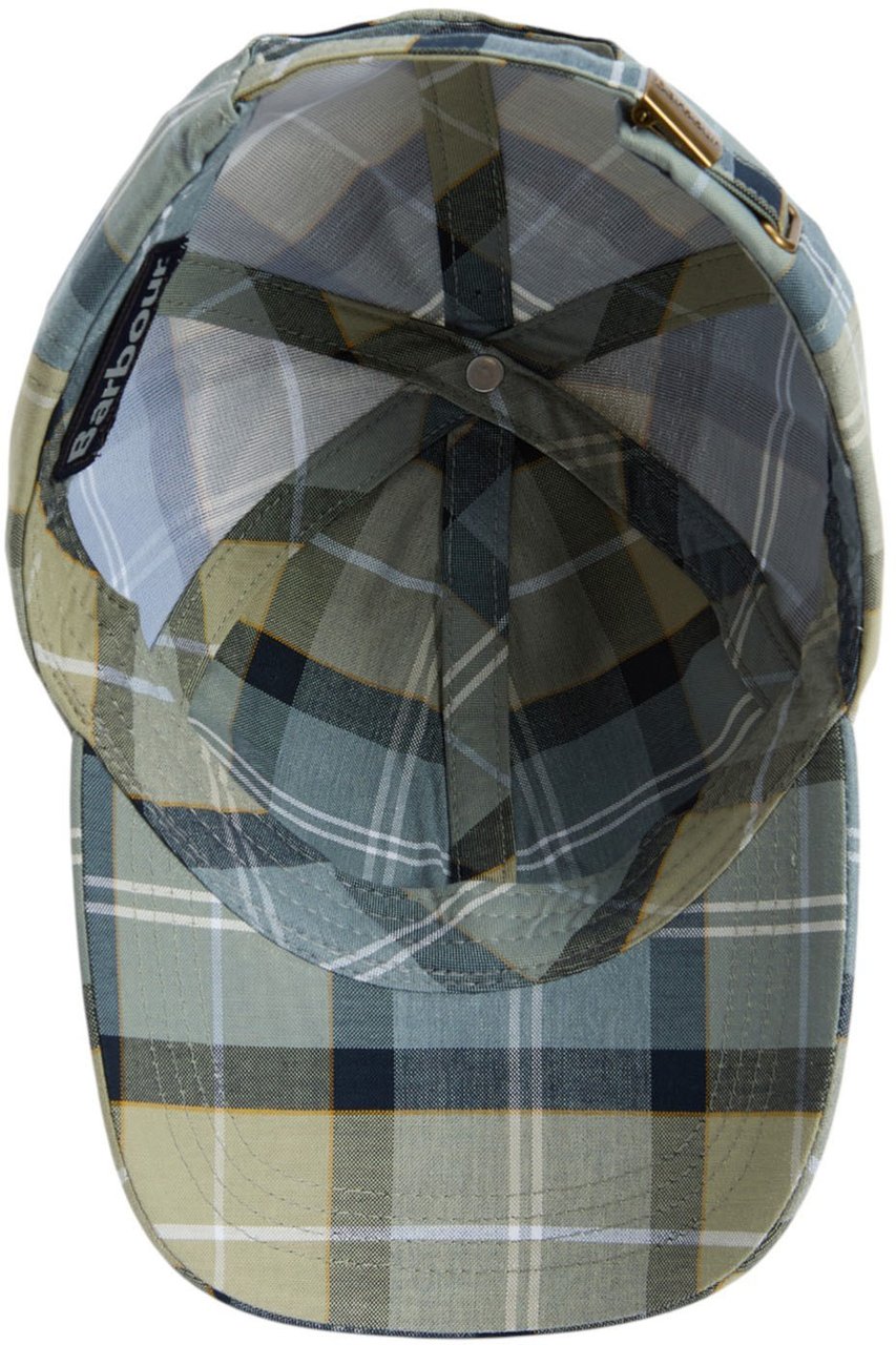 Barbour Casquette tartan bleu Barbour Homme Femme MHA0617 TN37 Blauw