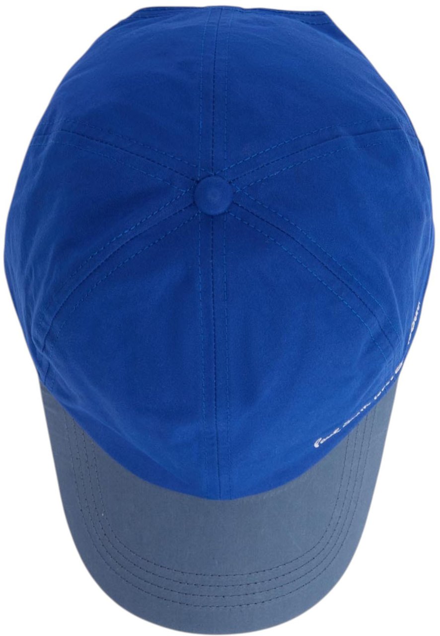 Barbour Casquette bleu roi sangle baya Paul Smith loves Barbour MHA0964 BL71 homme femme Divers