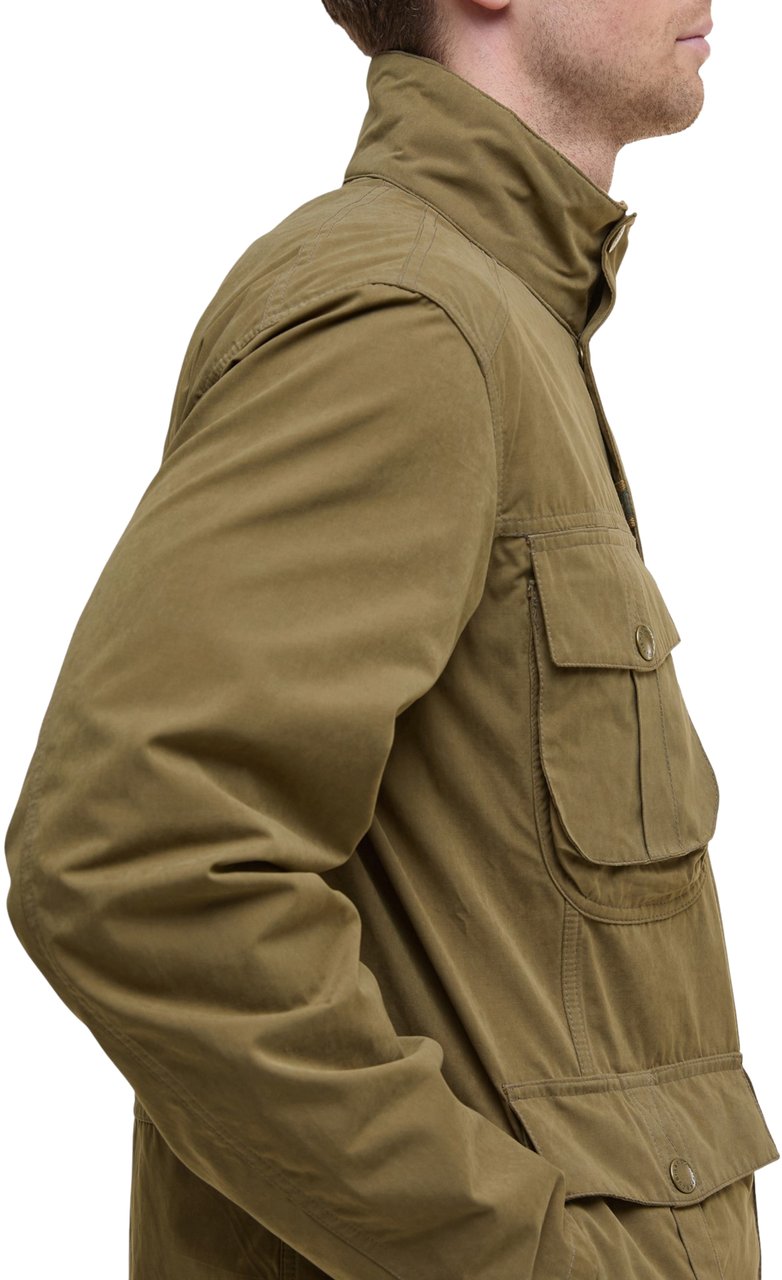 Barbour Veste toile coton Sanderling Dark Sand Barbour Homme MCA0430 SN71 Beige