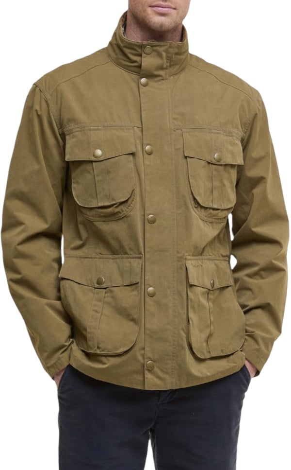 Barbour Veste toile coton Sanderling Dark Sand Barbour Homme MCA0430 SN71 Beige