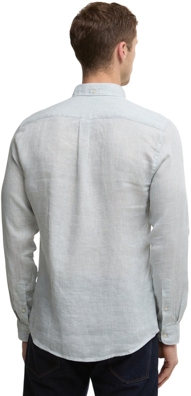 Barbour Chemise vichy lin vert clair tartan Barbour Homme MSH5325 BU64 Divers