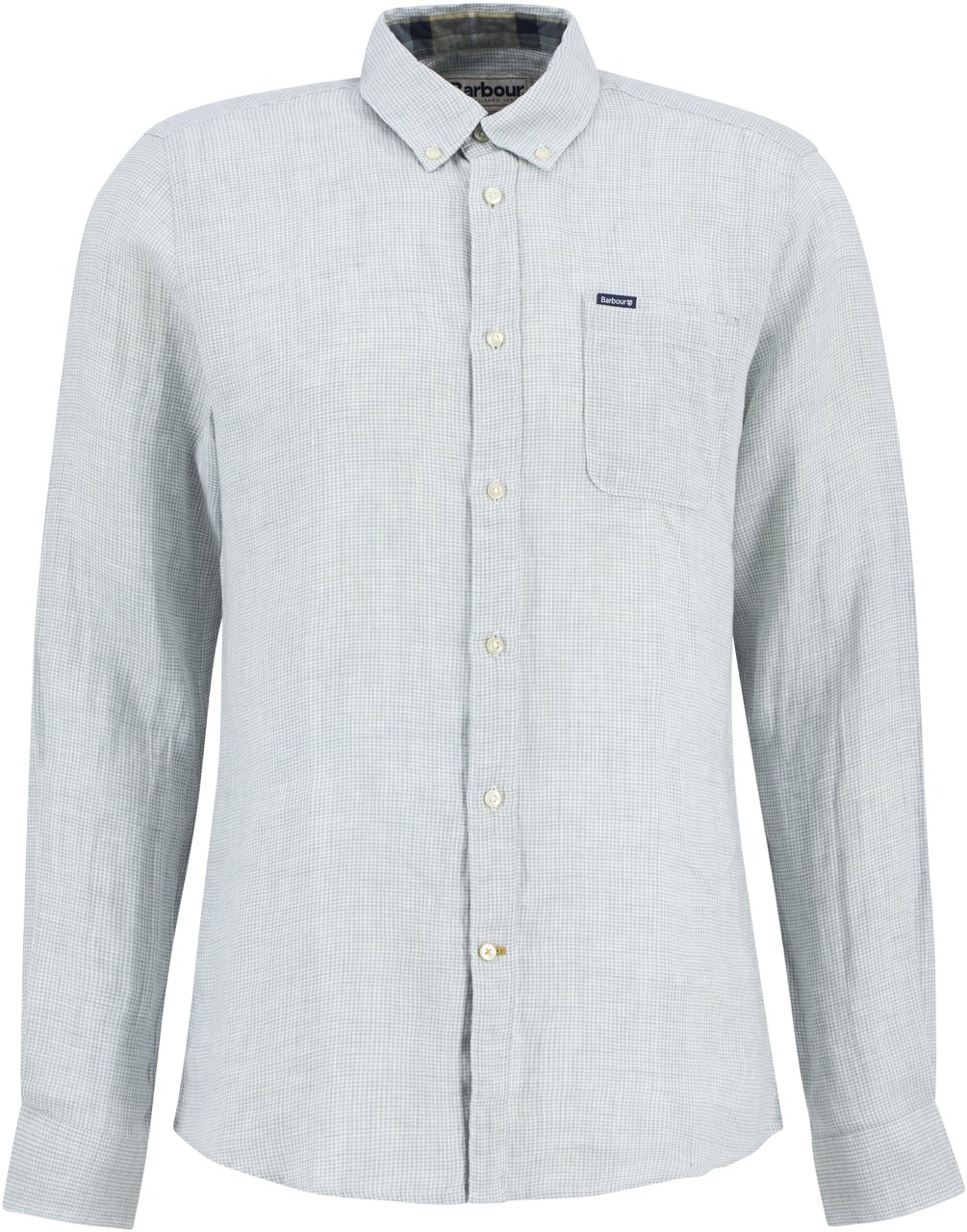 Barbour Chemise vichy lin vert clair tartan Barbour Homme MSH5325 BU64 Divers