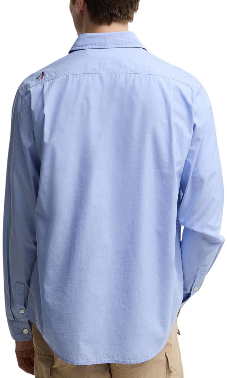 Barbour Chemise poches plaquées ciel brodée hameçons Paul Smith loves Barbour MSH5782 BL54 homme Divers