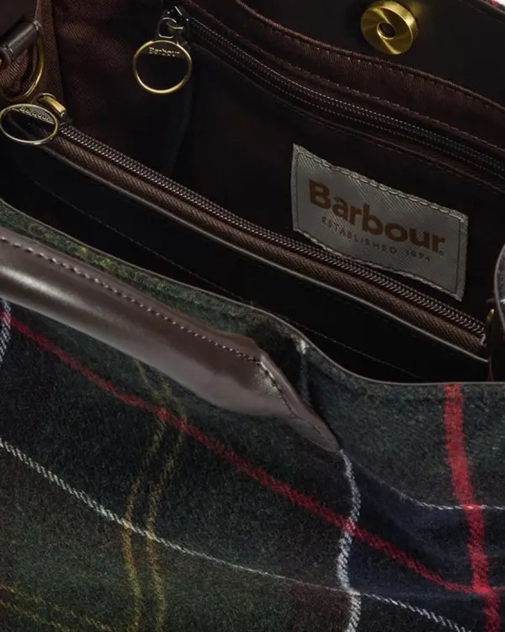 Barbour Bags Classic Tartan Zwart