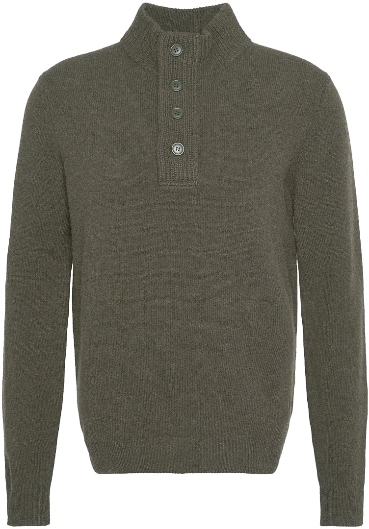 Barbour Sweaters Seaweed Donkergroen