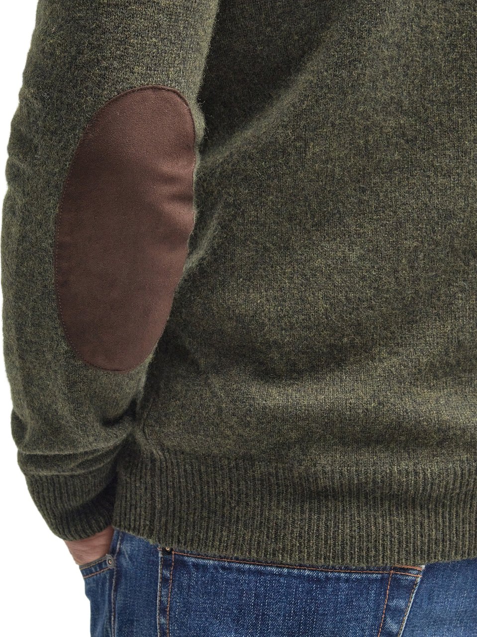 Barbour Sweaters Seaweed Donkergroen