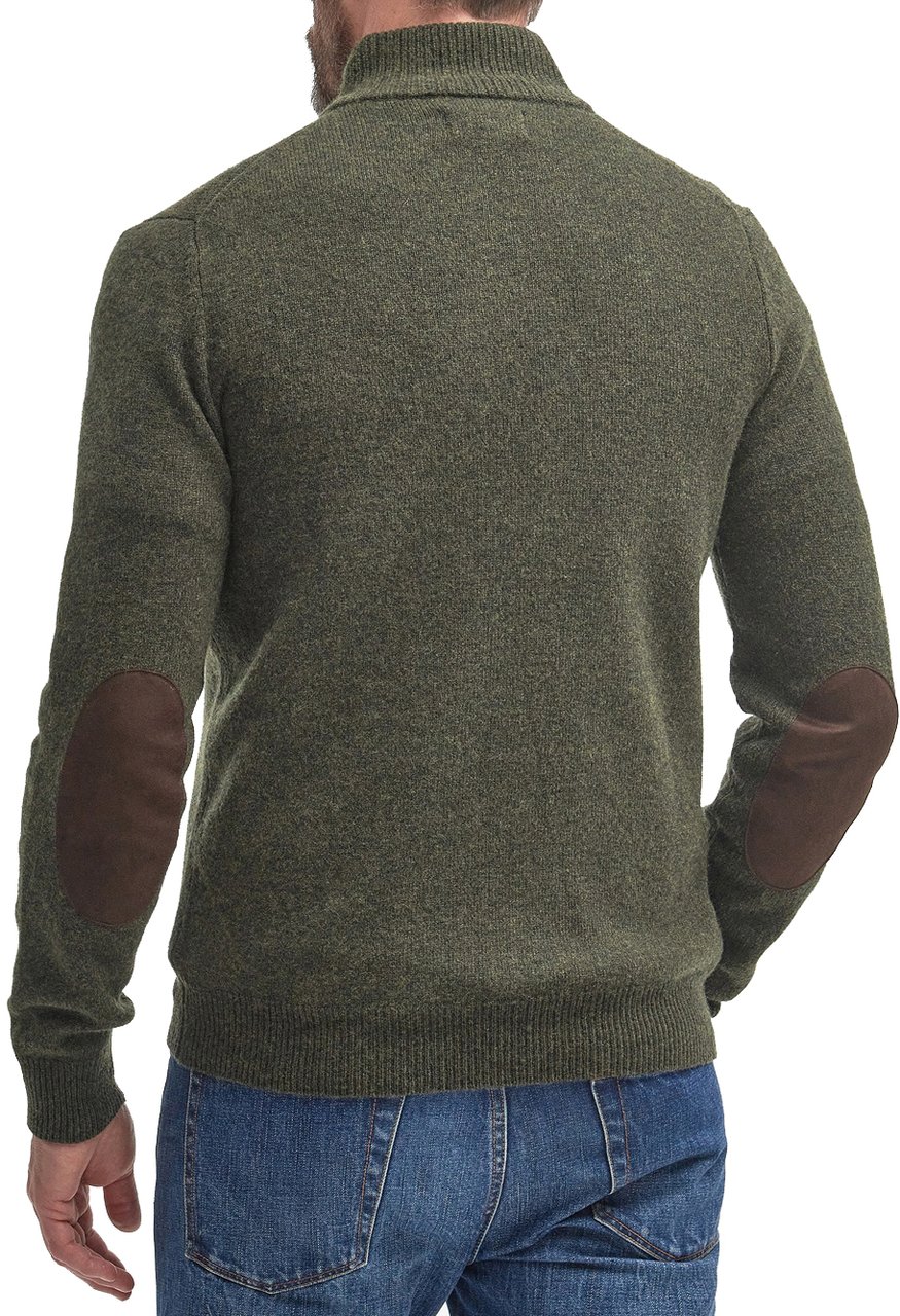 Barbour Sweaters Seaweed Donkergroen