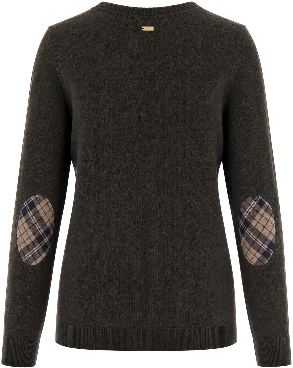 Barbour Sweaters Olive/Birchwood Tartan Donkergroen