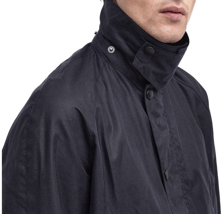 Barbour BARBOUR ASHBY WAX NAVY JACKET Blauw