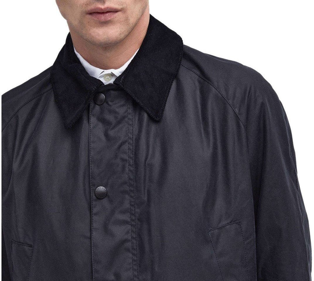 Barbour BARBOUR ASHBY WAX NAVY JACKET Blauw