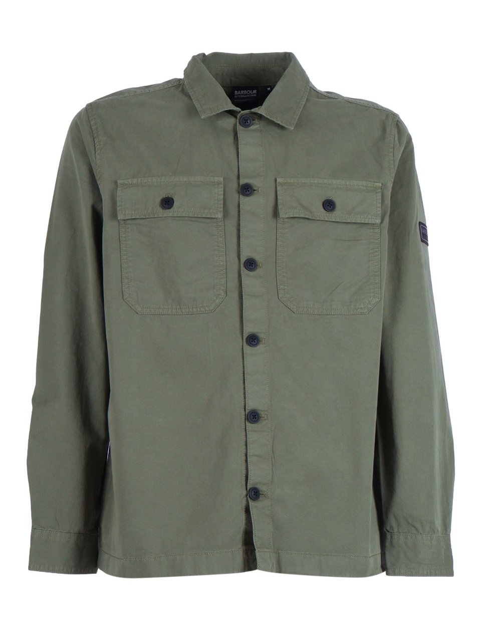 Barbour Arlo Casual Button Up Overshirt Groen