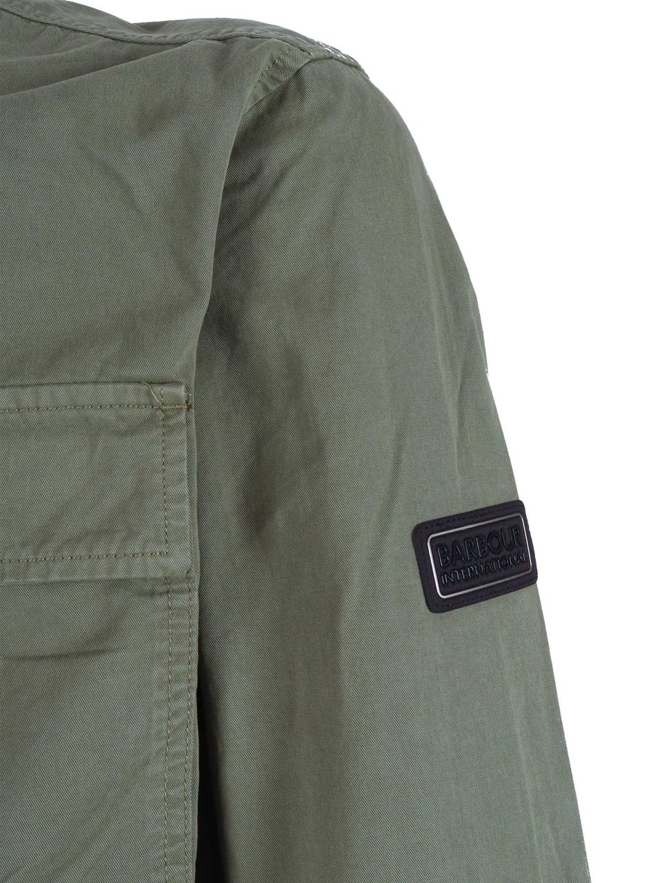 Barbour Arlo Casual Button Up Overshirt Groen