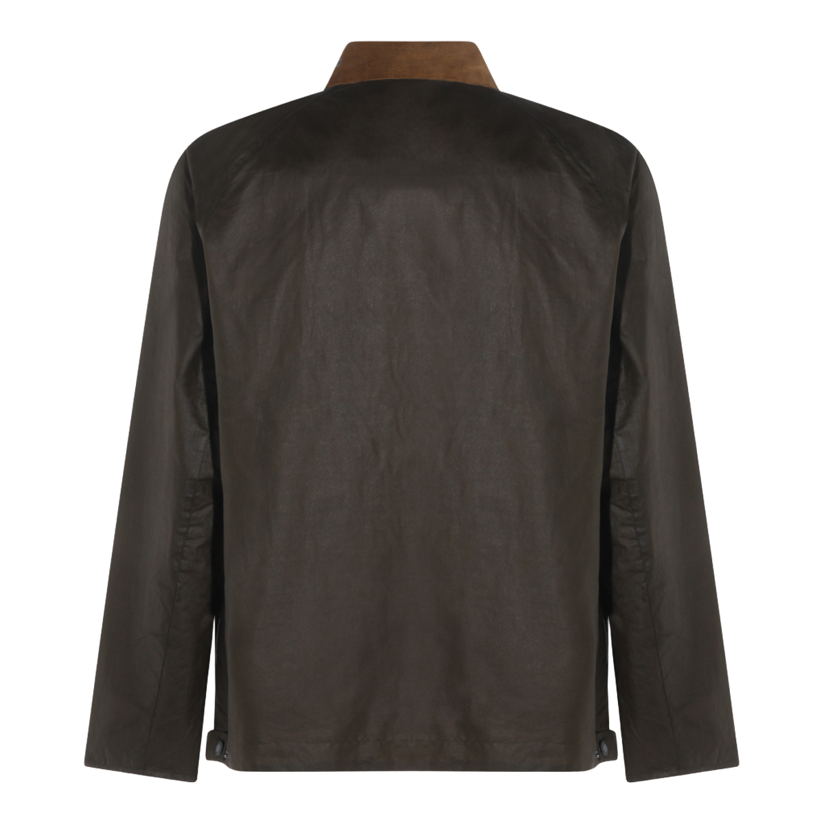Barbour Classic Waxed Jacket with Corduroy Collar Bruin