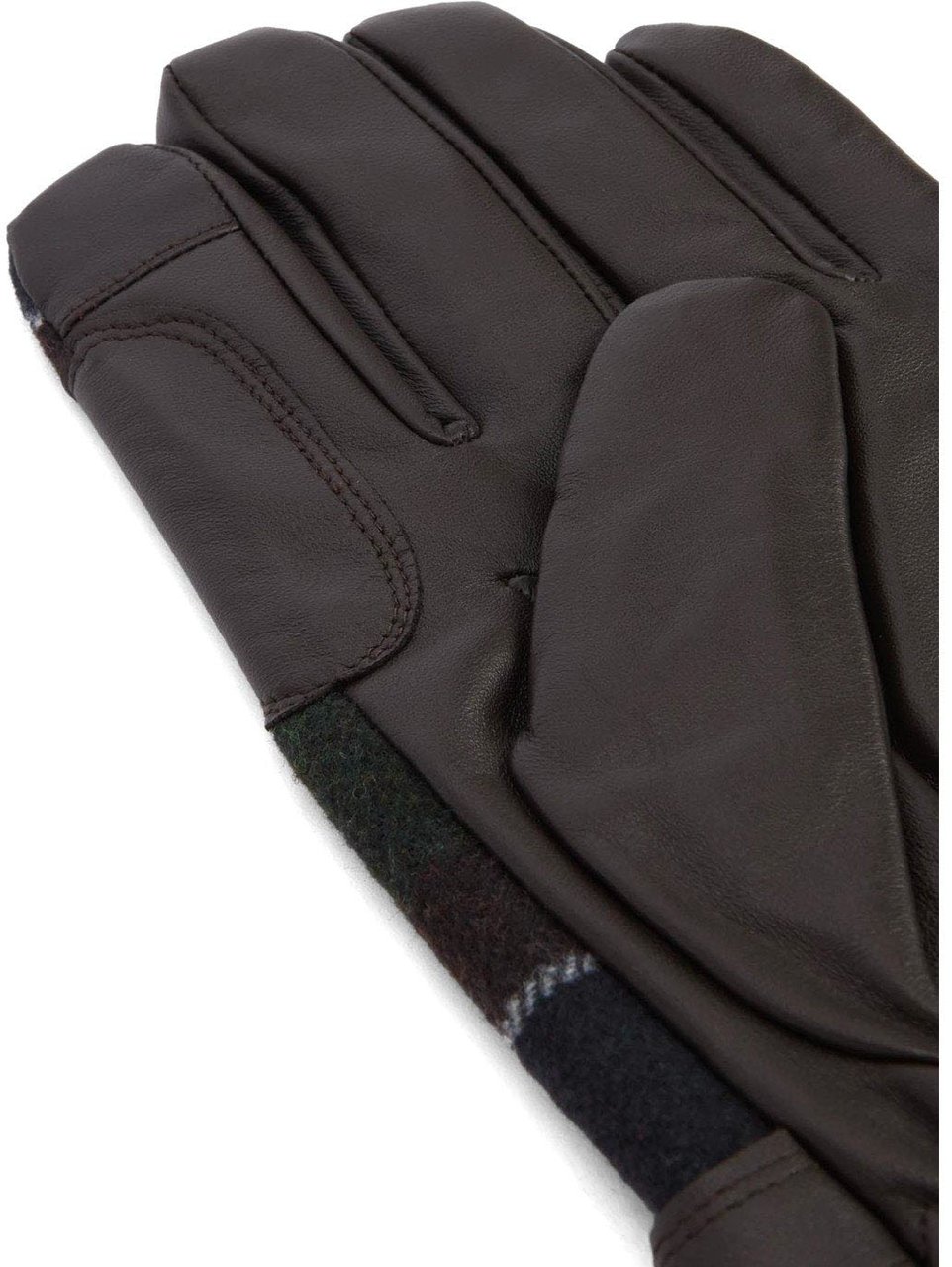 BARBOUR NEWBROUGH TARTAN GLOVES Bruin