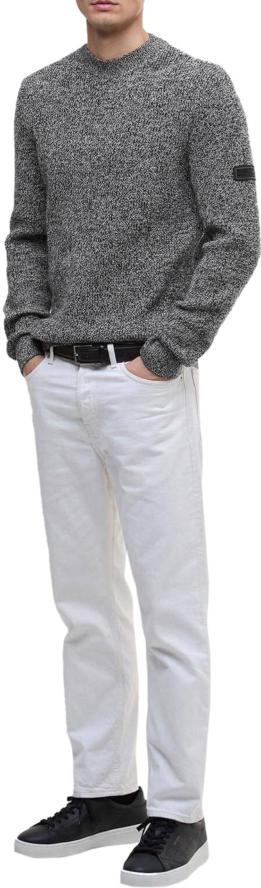 Barbour Sweaters Black Donkergrijs
