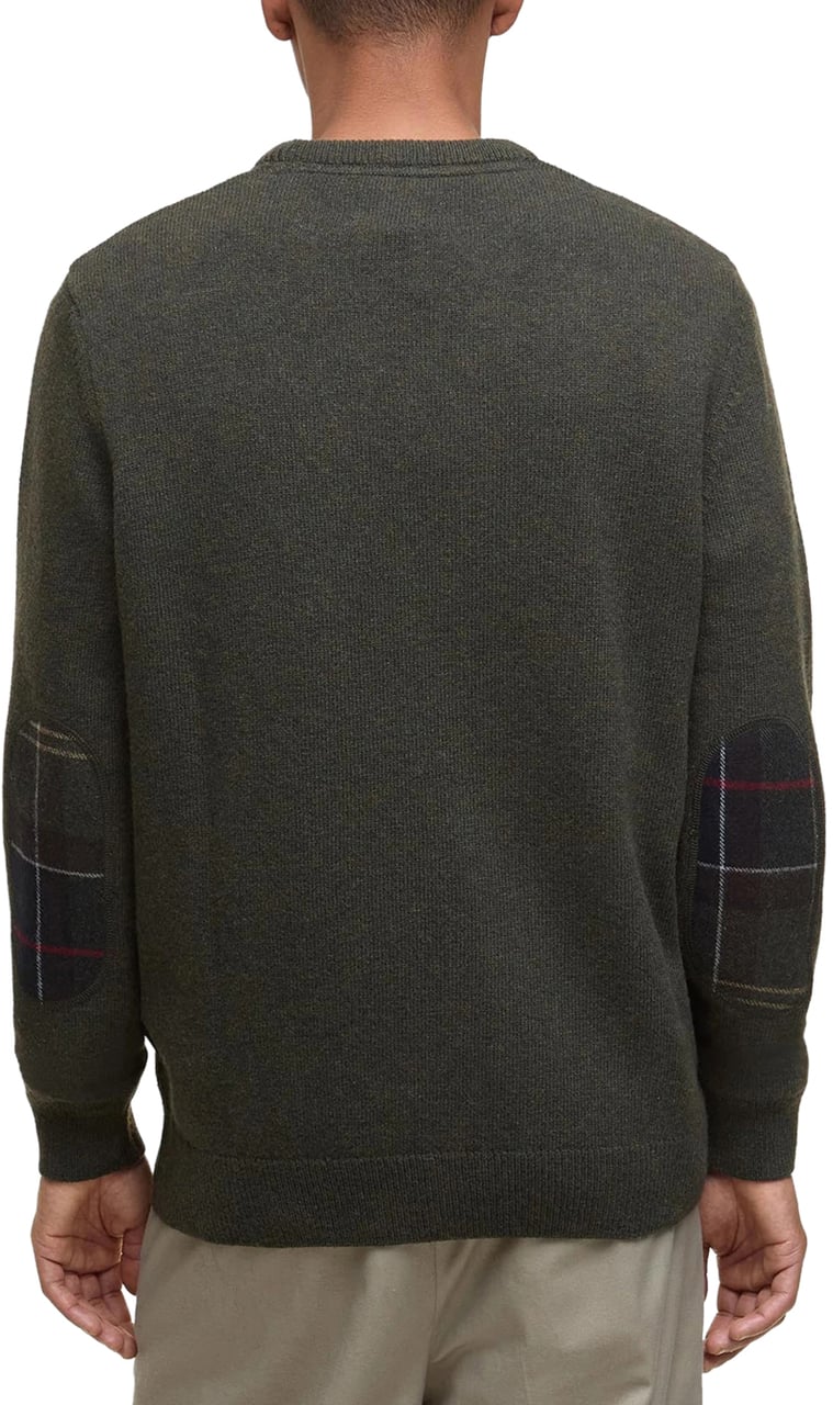 Barbour Sweaters Olive Marl Donkergroen