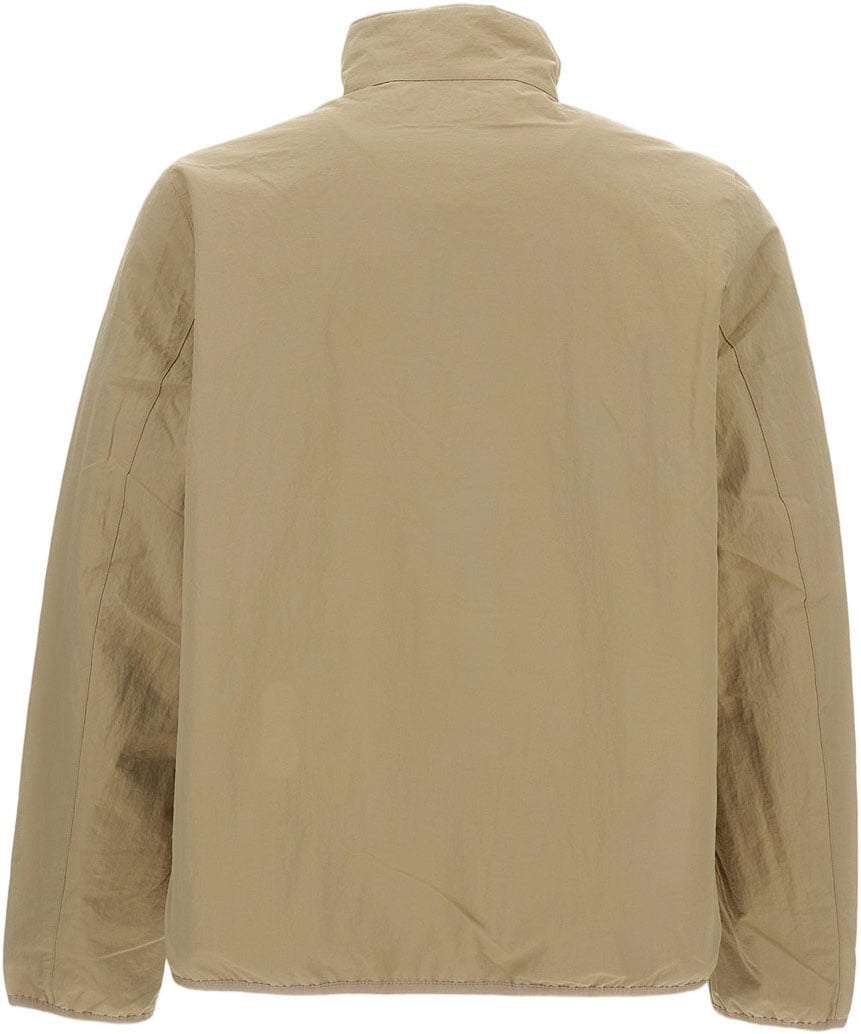 Barbour Reversible Korbel Beige Tartan Jacket Neutraal