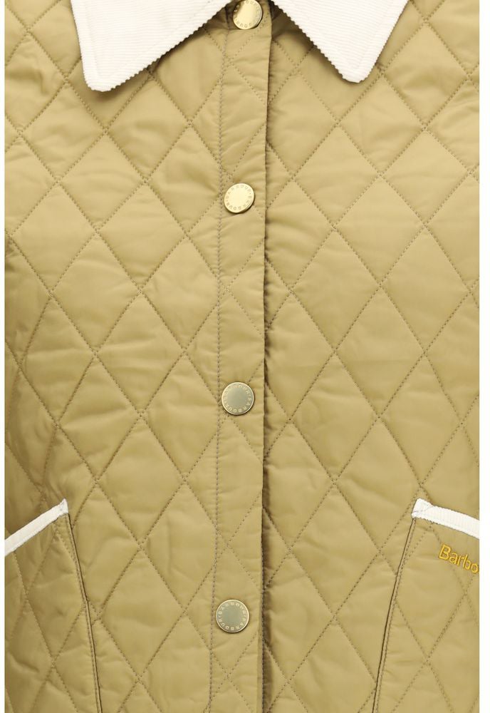 Barbour Barbour Beige Polyamide Jackets And Coat Beige