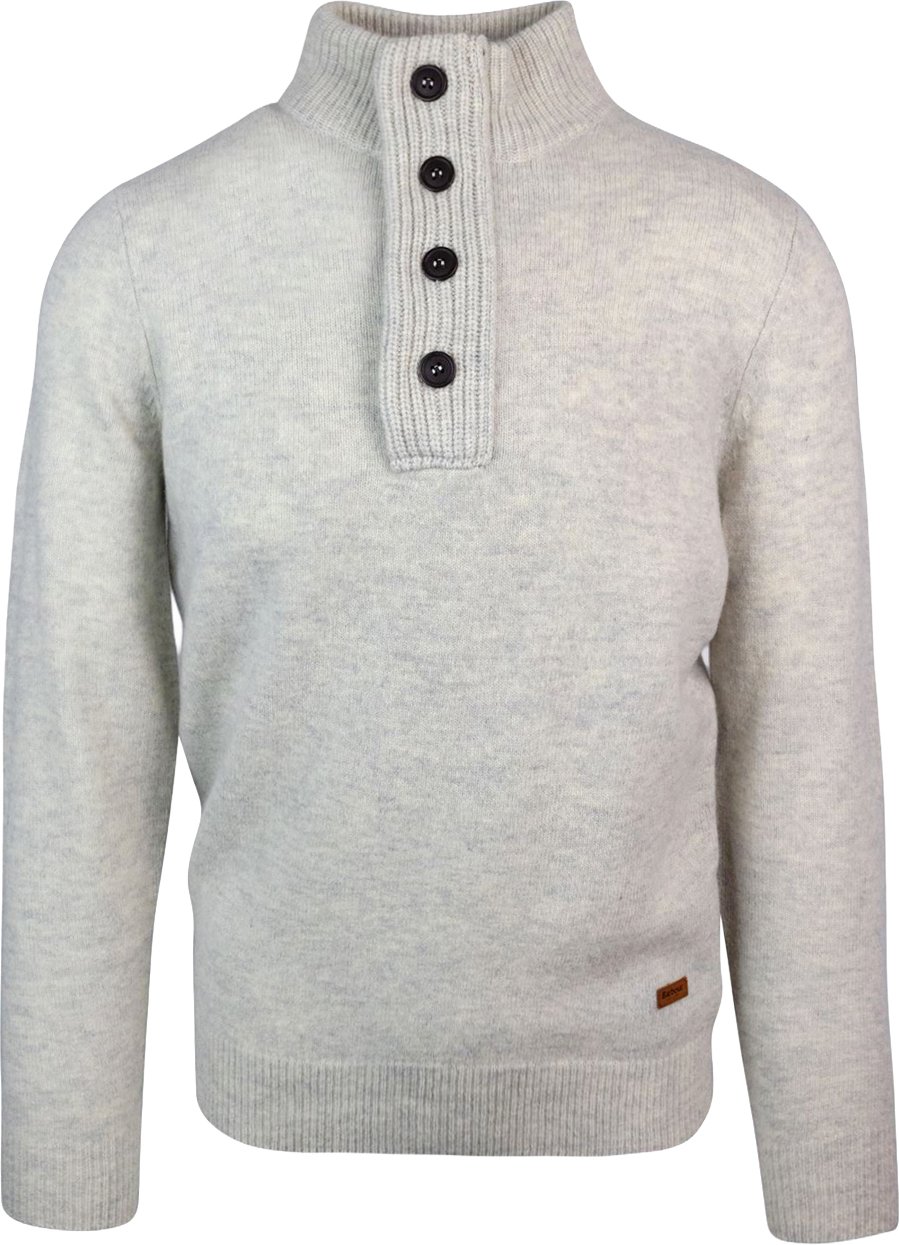Barbour Sweaters Pearl Lichtgrijs