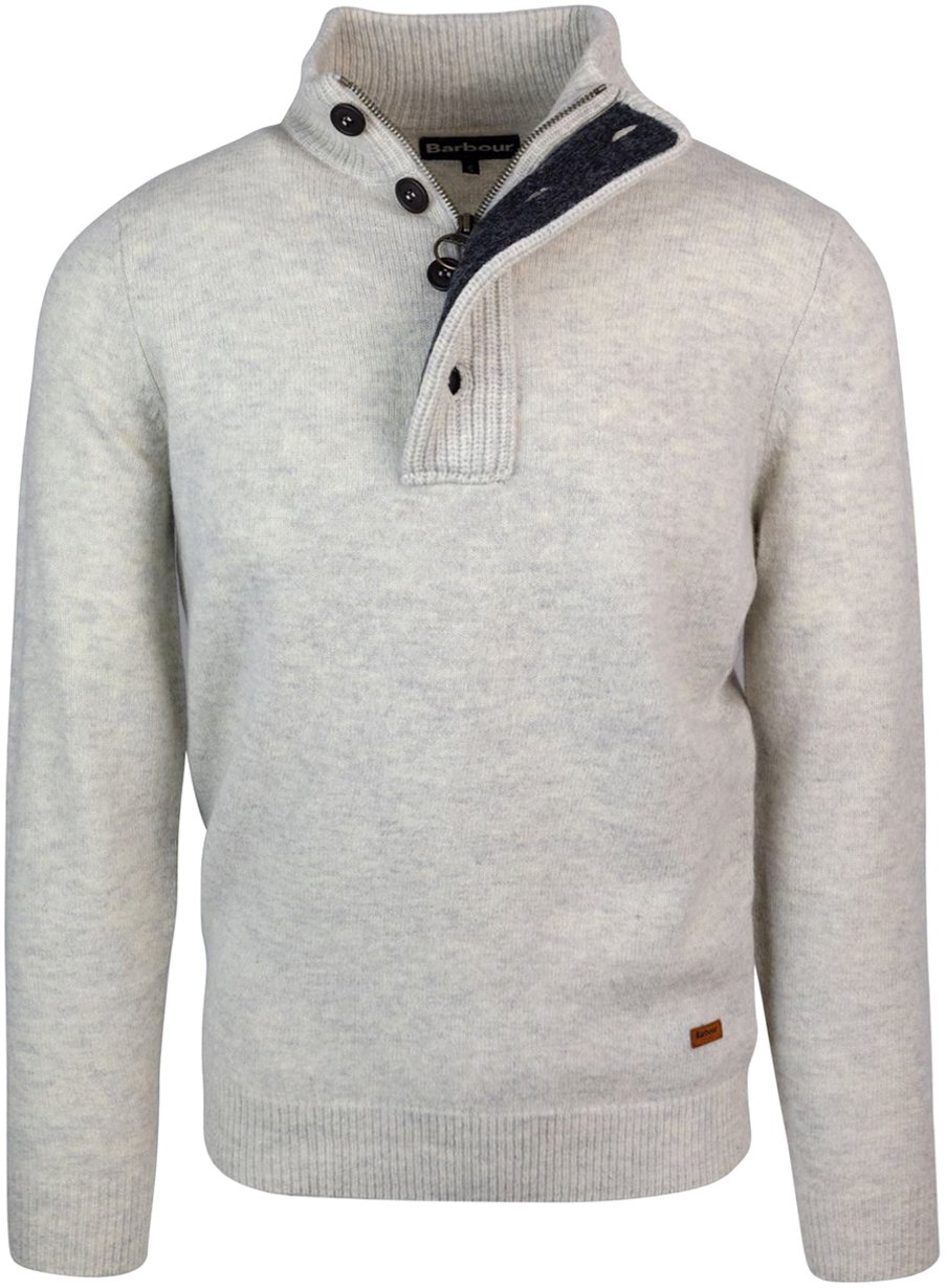 Barbour Sweaters Pearl Lichtgrijs