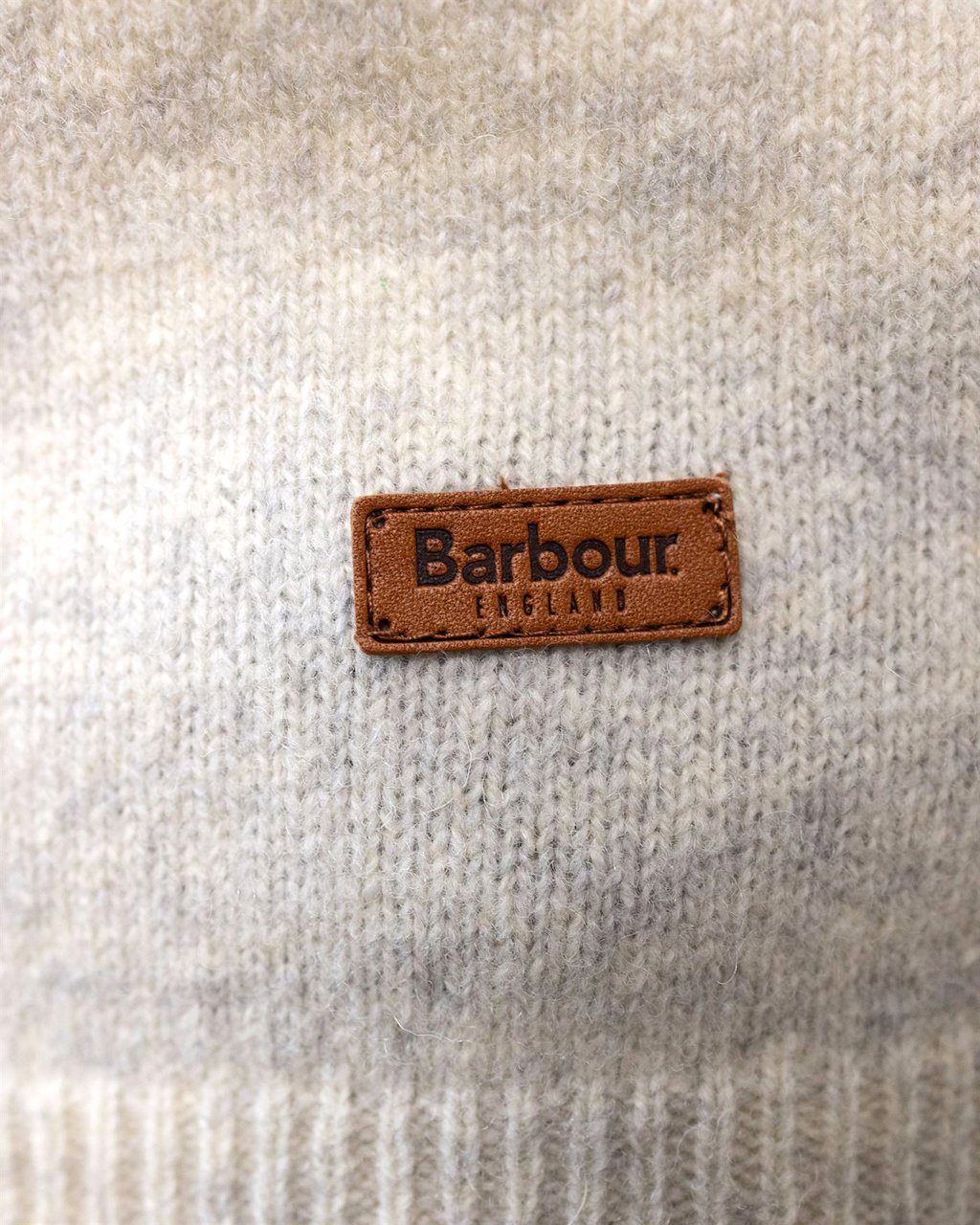 Barbour Sweaters Pearl Lichtgrijs