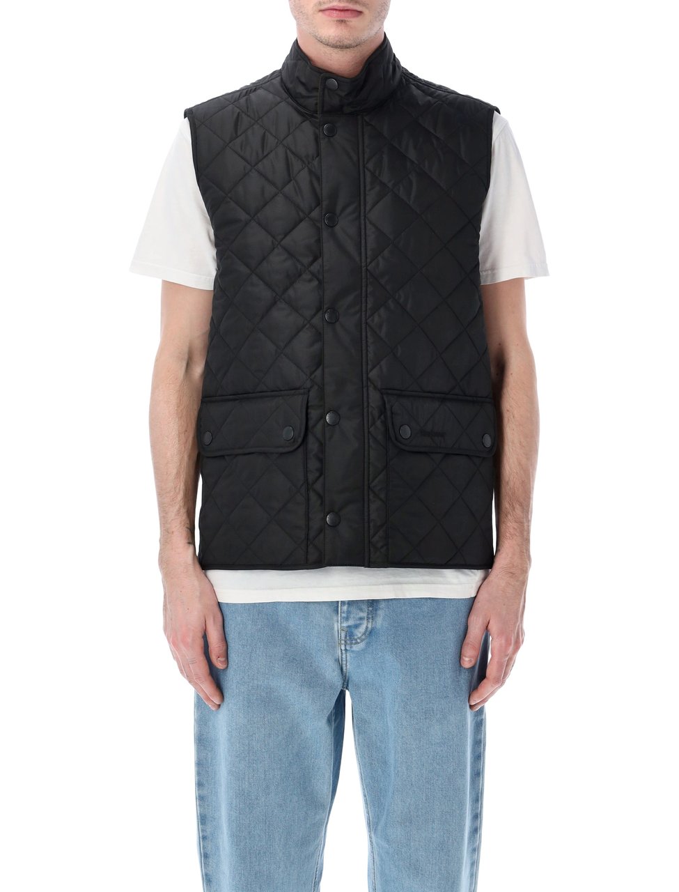 Barbour New Lowerdale Vest Nero Zwart