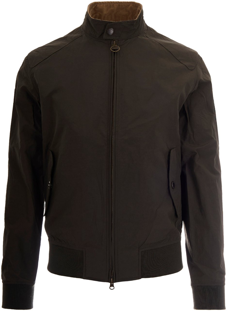 Barbour Coats Sage Donkergroen