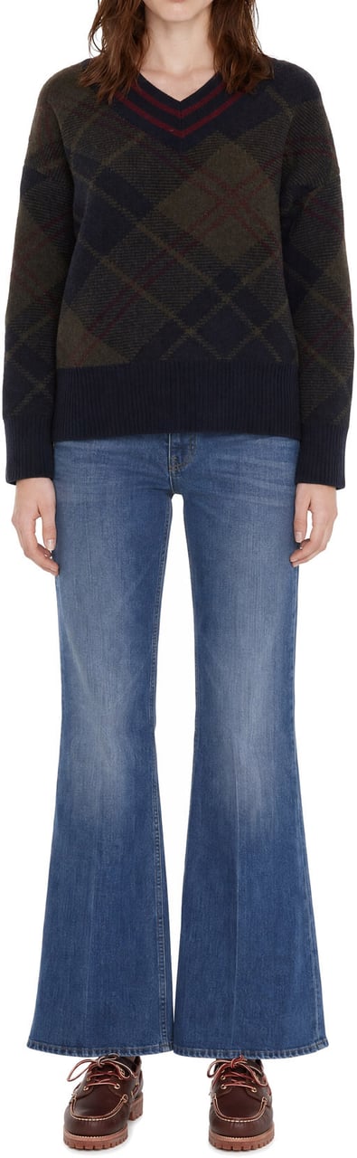 Barbour Sweaters Shadow Classic Tartan Donkergroen